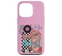 Rockabilly Mom Lets Go To The Hop 1950 Retro Jukebox Custodia per iPhone 13 Pro