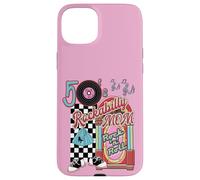 Rockabilly Mom Lets Go To The Hop 1950 Retro Jukebox Custodia per iPhone 15 Plus