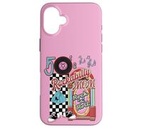 Rockabilly Mom Lets Go To The Hop 1950 Retro Jukebox Custodia per iPhone 16 Plus