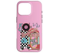 Rockabilly Mom Lets Go To The Hop 1950 Retro Jukebox Custodia per iPhone 16 Pro