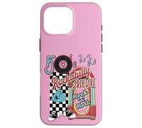 Rockabilly Mom Lets Go To The Hop 1950 Retro Jukebox Custodia per iPhone 16 Pro Max