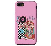 Rockabilly Mom Lets Go To The Hop 1950 Retro Jukebox Custodia per iPhone SE (2020) / 7/8