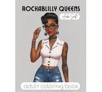 Rockabilly Queens: A 50s Inspired Adult Coloring Book