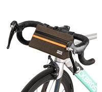 ROCKBROS Borsa da Manubrio Bici, Borsa Anteriore per Bici da Strada MTB, Borsello Bici in Forma Triangolare con Logo Riflettente, 6 Colori, Accessori da Ciclismo Professionale per Bicicletta