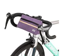 ROCKBROS Borsa da Manubrio Bici, Borsa Anteriore per Bici da Strada MTB, Borsello Bici in Forma Triangolare con Logo Riflettente, 6 Colori, Accessori da Ciclismo Professionale per Bicicletta