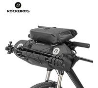 ROCKBROS borsa per bici da bici 2 in 1 Set impermeabile grande capacità 20 L MTB manubrio da strada borsa anteriore borsa borsa laterale accessori bici