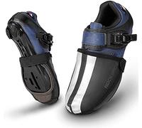 ROCKBROS Copriscarpe Ciclismo Invernale Caldo, Copripunta Antivento Termici | Idrorepellente, Strisce Riflettenti, Anti-fango, Universale Uomo Donna per Bici MTB, 3 Taglie S 39-40 M 41-43 L 44-46