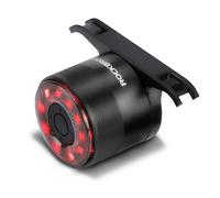 ROCKBROS Fanale posteriore per bicicletta, luce sotto la sella, ricaricabile USB