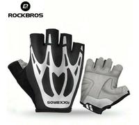 RockBros Guanti da Ciclismo Scheletro Teschio Uomo Donna per Bici da Corsa MTB