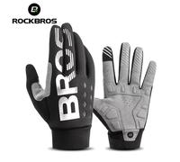 ROCKBROS Guanti da ciclismo Touch Screen Guanti da bicicletta MTB impermeabili Termici caldi Spedizione locale Attrezzatura sportiva autunnale