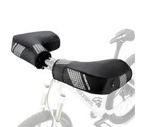 ROCKBROS Guanti Manubrio Bici, Guanti Termici Invernali, Guanti Antivento Caldo, Guanti Manubrio Riflettente, Adatto per Bici Moto Ebike Scooter