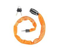 ROCKBROS Lucchetto Bicicletta Catena Antifurto in Acciaio 95cm/15.61mm | con 2 Chiavi, Alta Sicurezza, Lucchetto Bici per Bicicletta E-bike Moto Scooter Monopattino Elettrico, Arancione