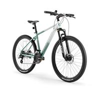ROCKBROS MT·200 Mountain Bike Uomo Donna 27,5 Pollici, Bicicletta in Alluminio, Freni a Disco, Cambio Altus M310, 24 Velocità, Telaio 16/18/21 Pollici Verde