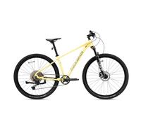 ROCKBROS MT·400 Mountain Bike 29 Pollici, Bicicletta in Alluminio, Cambio CUES U6000, 10 Velocità, Freni a Disco, Telaio 16/18/21 Pollici Giallo