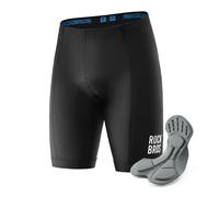 ROCKBROS Pantaloncini Ciclismo Uomo con Imbottitura, Pantaloni Bici Corti, Pantaloncini MTB Traspirante, Asciugatura Rapida
