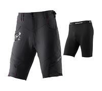 ROCKBROS Pantaloncini MTB Uomo Pantaloncini Ciclismo Corti 3D Imbottitura