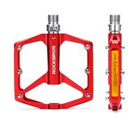 ROCKBROS Pedali Bici in Alluminio MTB Flat 9/16"