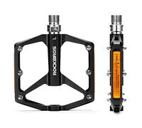 ROCKBROS Pedali Bici in Alluminio MTB Flat 9/16"