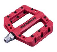 ROCKBROS Pedali Bici MTB Nylon Asse 9/16" Universali Flat