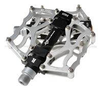 ROCKBROS Pedali per bici in alluminio CNC con cuscinetti 9/16 per MTB bicicletta