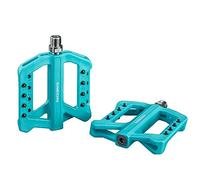 ROCKBROS Pedali per Bici MTB in Nylon, Pedale per Bicicletta, Asse 9/16" Universali, Pedali Bici Flat con Cuscinetti Sigillati, Antiscivolo Superficie Larga, Accessori Bici