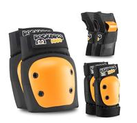 ROCKBROS Protezioni Set Bambini, Protezione Skateboard Bambini, 3 in 1 Protezioni Pattini, Ginocchiere Gomitiere Polsiere, Sicurezza Set per Ciclismo, Pattinaggio, Monopattino, Scooter