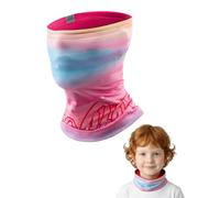 ROCKBROS Scaldacollo Bambini Invernale in Pile 2 in 1 Reversibile, Sciarpa Multifunzionale Termico Bandana Tubolare Antivento e Traspirante, per Scuola Corsa Escursionismo Ciclismo Sci, Rosa