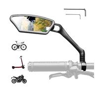 ROCKBROS Specchietto Retrovisore Bici, Specchietto per Bicicletta, Specchietti 360 °Regolabile, Specchio Ciclismo per Manubrio 21-26mm, Adatto per Bicicletta, MTB, Bici da Corsa