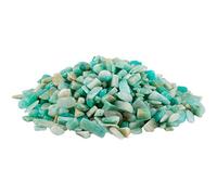 Rockcloud 0,5 kilogram chips Crushed martellata piccola pietra di guarigione Reiki cristallo gioielli making casa decorazione Amazonite