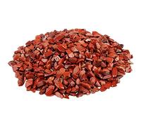 rockcloud 0,5 Kilogram Chips Crushed Martellata Piccola Pietra di guarigione Reiki Cristallo Gioielli Making casa Decorazione Red Jasper