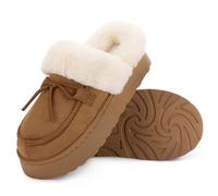 RockDove Ciabatta da donna con plateau, Castagna, 38.5 EU