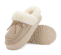 RockDove Ciabatta da donna con plateau, sabbia, 41 EU