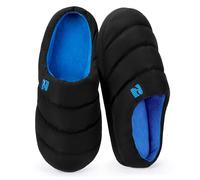 RockDove Pantofole da Campeggio in Memory Foam per Uomo,44/45 EU, Nero Blu