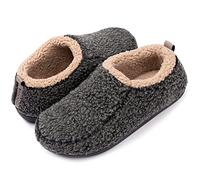 RockDove Pantofole Nomad da uomo con memory foam, 41/42 EU, Nero