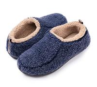 RockDove Pantofole Nomad da uomo con memory foam, 44/45 EU, Blu navy