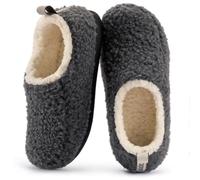 RockDove Women's Nomad Slipper con Memory Foam, Grigio Scuro, 42.43 EU
