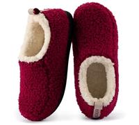 RockDove Women's Nomad Slipper con Memory Foam, Rosso, 42/43 EU