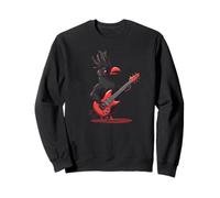 Rocker Bird con chitarra elettrica per Stage Magic Felpa