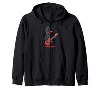 Rocker Bird con chitarra elettrica per Stage Magic Felpa con Cappuccio