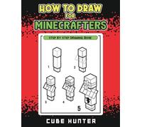 Rocker Cooper Cube Hunter How to Draw for Minecrafters (Tascabile)