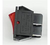 Rocker Switch 2pcs KCD4 201 Interruttore a roccia Accensione/Off 4/6 Pin Luce 1 6A / 250VAC 20A 125VAC(4pin Red)