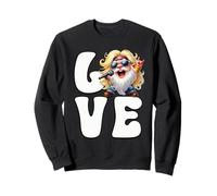Rocker Teacher Gnome Graphic For Women And Men Who Love Rock Felpa