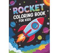 Rocket Adventures: A Bold and Easy Coloring Book for Kids