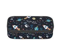 rocket Astuccio speciale per ragazze e ragazzi, astuccio grande per matite grande astuccio per matite, astuccio portamatite per cancelleria per studenti con cerniera per scuola e lavoro d'ufficio