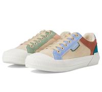 Rocket Dog Cheery Dexter Womens Tan Canvas, Block Periwinkle, 4.5 UK
