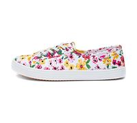 Rocket Dog Chow, Scarpe da Ginnastica Donna, Floreale Bianco, 38 EU