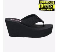 Rocket Dog Diver Tessitura Donna Vestito Casual Moda Slip On Sandali Nero