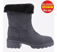 Rocket Dog Idea Donna Classico Casual Designer Moda Medio Stivaletto Nero