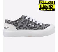 Rocket Dog Jazzin Ames Scarpe Sneakers Donna Retro Cheetah Grey Allacciate
