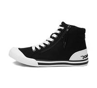 Rocket Dog Jazzin High, Sneaker Donna, Nero Black A00, 38 EU